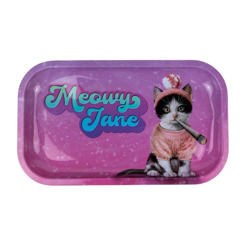 Medium Rolling Tray Meowy Jane