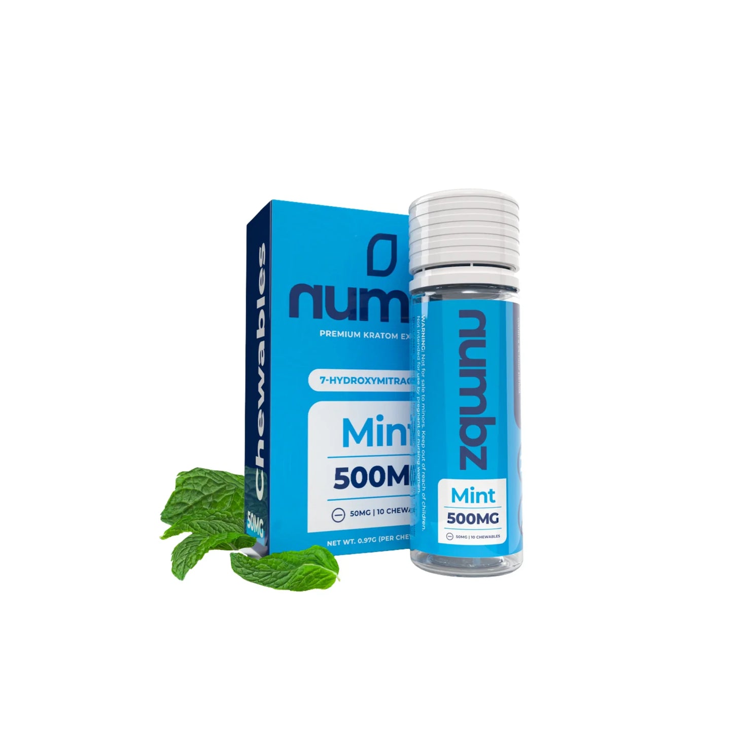 Numbz 500mg Mint 500mg 10ct 5pk