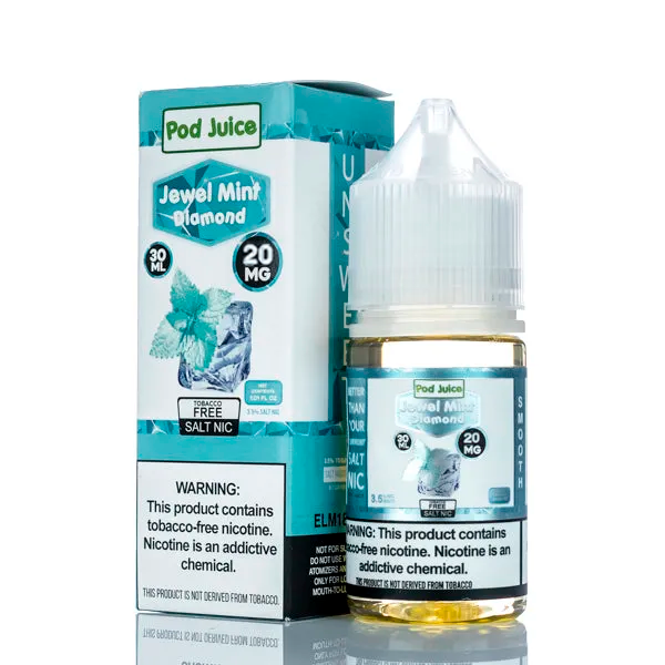 Pod Juice Jewel Mint Diamond 20mg 30ml Salt Nic
