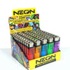 Neon Gas Lighter 50ct Neon Flint Lighter