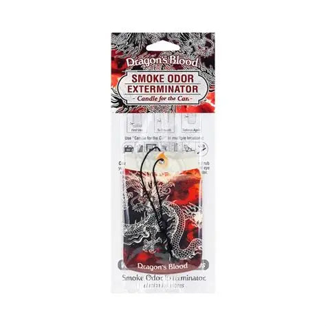 Smoke Odor Car Air Freshner Dragon's Blood
