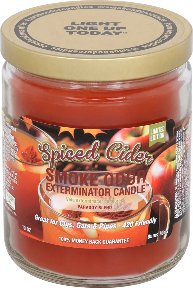 Smoke Odor 13oz Spiced Cider Candle