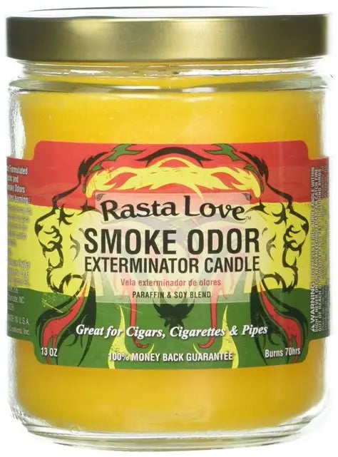 Smoke Odor 13oz Rasta Love Candle