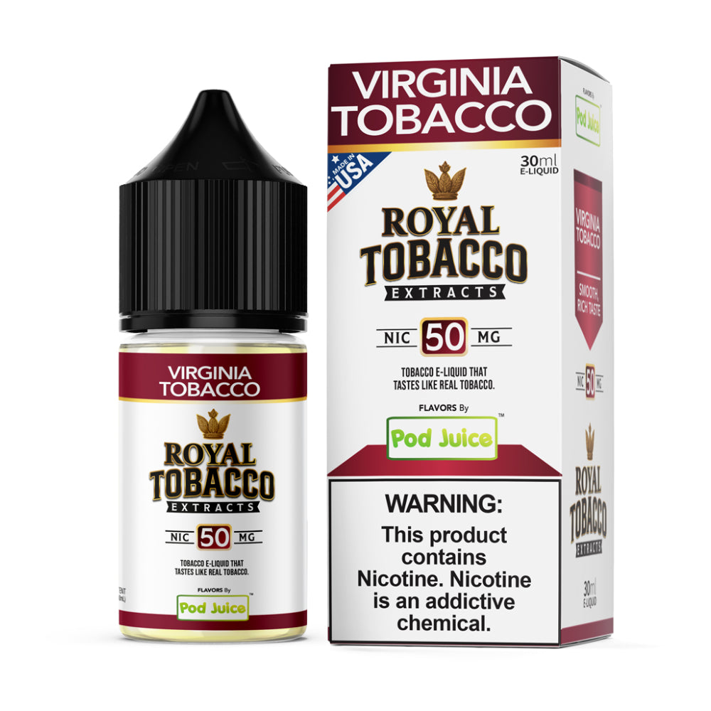 Pod Juice Viriginia Tobacco 50mg 30ml Salt Nic