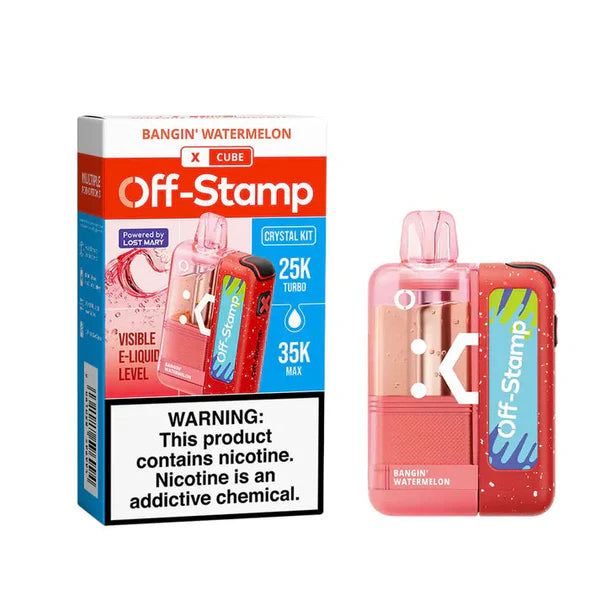 Off Stamp X-Cube Crystal Kit 35k Bangin Watermelon 5ct