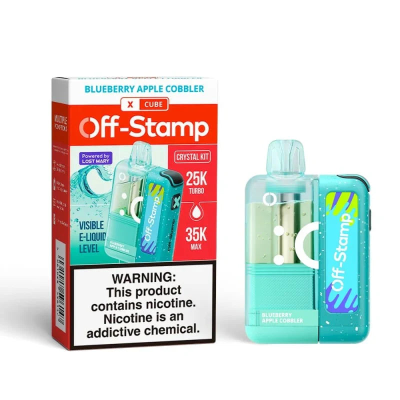 Off Stamp X-Cube Crystal Kit 35k Blueberry Apple Cobbler 5ct