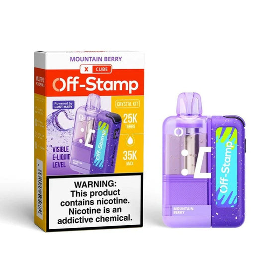 Off Stamp X-Cube Crystal Kit 35k Mountain Berry 5ct