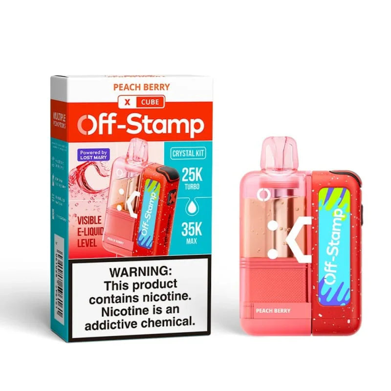 Off Stamp X-Cube Crystal Kit 35k Peach Berry 5ct