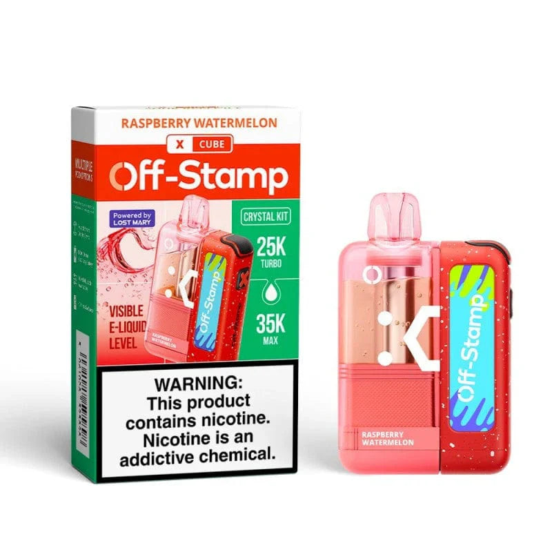 Off Stamp X-Cube Crystal Kit 35k Raspberry Watermelon 5ct