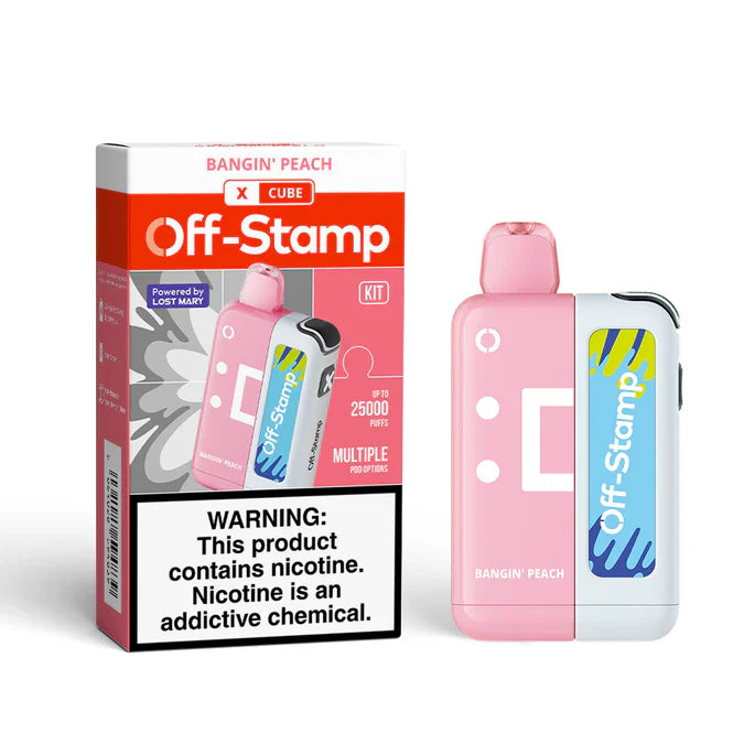 Off Stamp X-Cube Kit 25k Bangin Peach 5ct