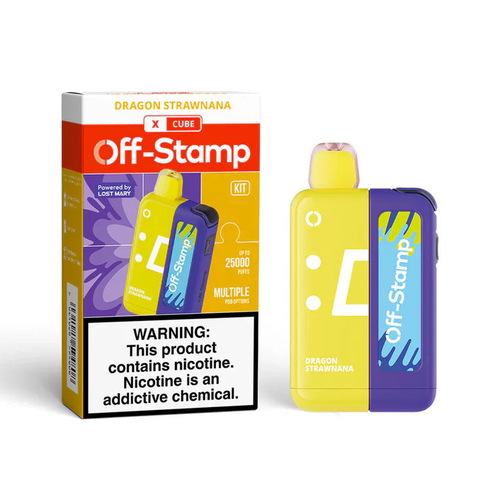 Off Stamp X-Cube Kit 25k Dragon Strawnana 5ct