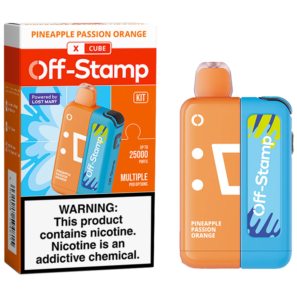 Off Stamp X-Cube Kit 25k Pineapple Passion Orange 5ct