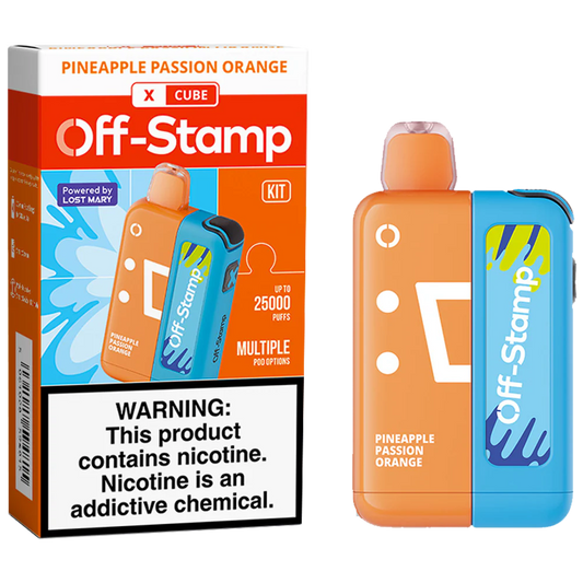 Off Stamp X-Cube Kit 25k Pineapple Passion Orange 5ct