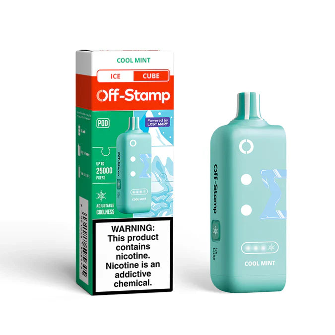 Off Stamp X-Cube Pod 25k Cool Mint 5ct