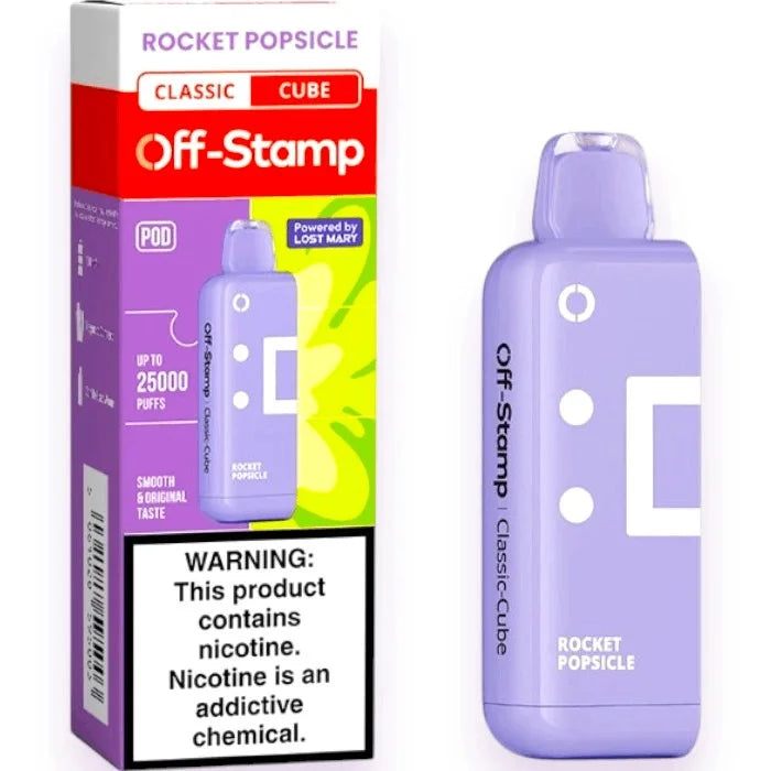 Off Stamp X-Cube Pod 25k Rocket Freeze 5ct