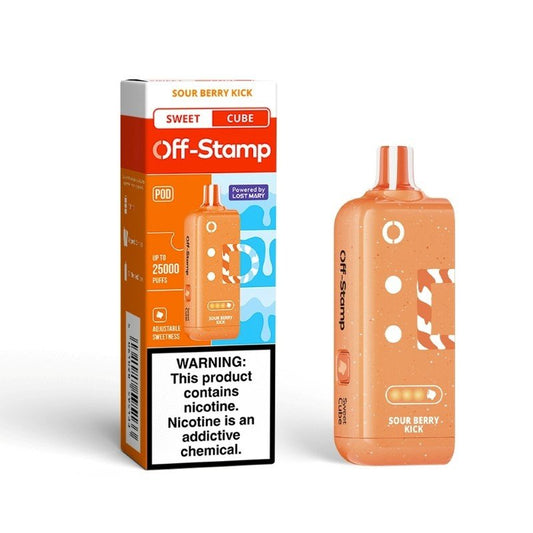 Off Stamp X-Cube Pod 25k Sour Berry Kick 5ct
