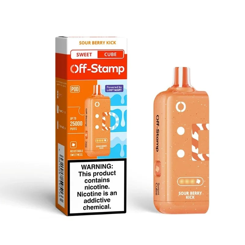 Off Stamp X-Cube Pod 25k Sour Berry Kick 5ct