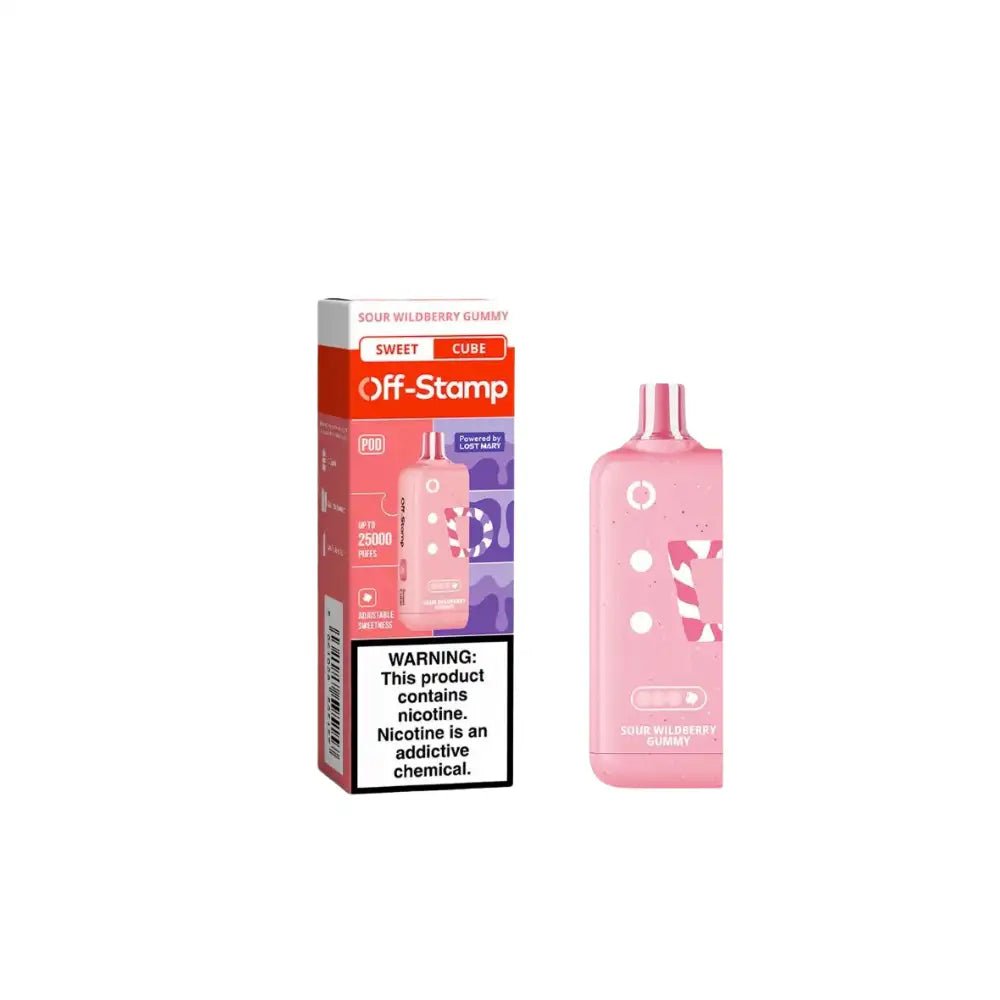 Off Stamp X-Cube Pod 25k Sour Wildberry Twist 5ct