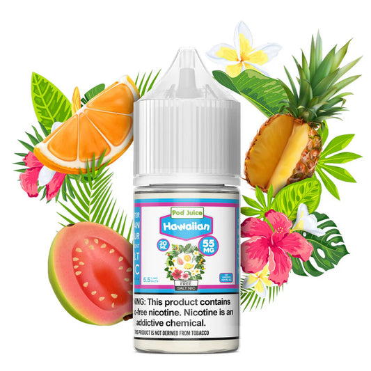 Pod Juice Hawaiian 55mg 30ml Salt Nic