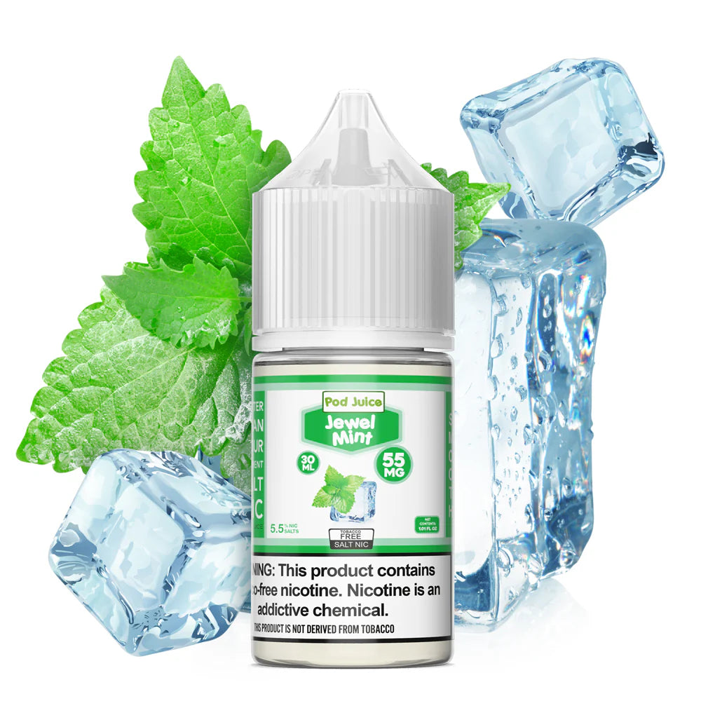 Pod Juice Jewel Mint 55mg 30ml Salt Nic