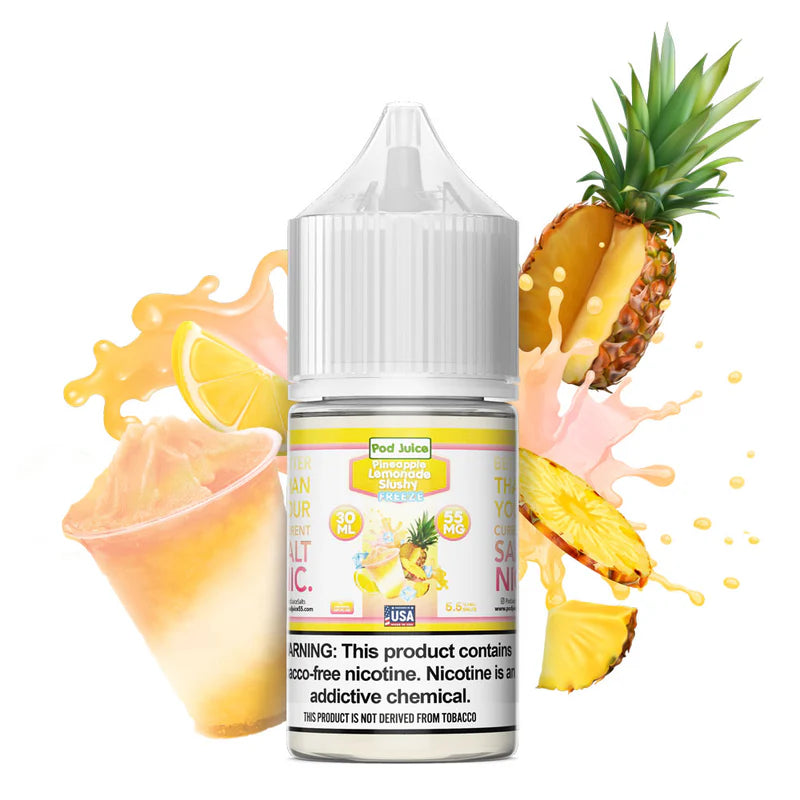 Pod Juice Pineapple Lemonade Slush Freeze 55m 30ml Salt Nic
