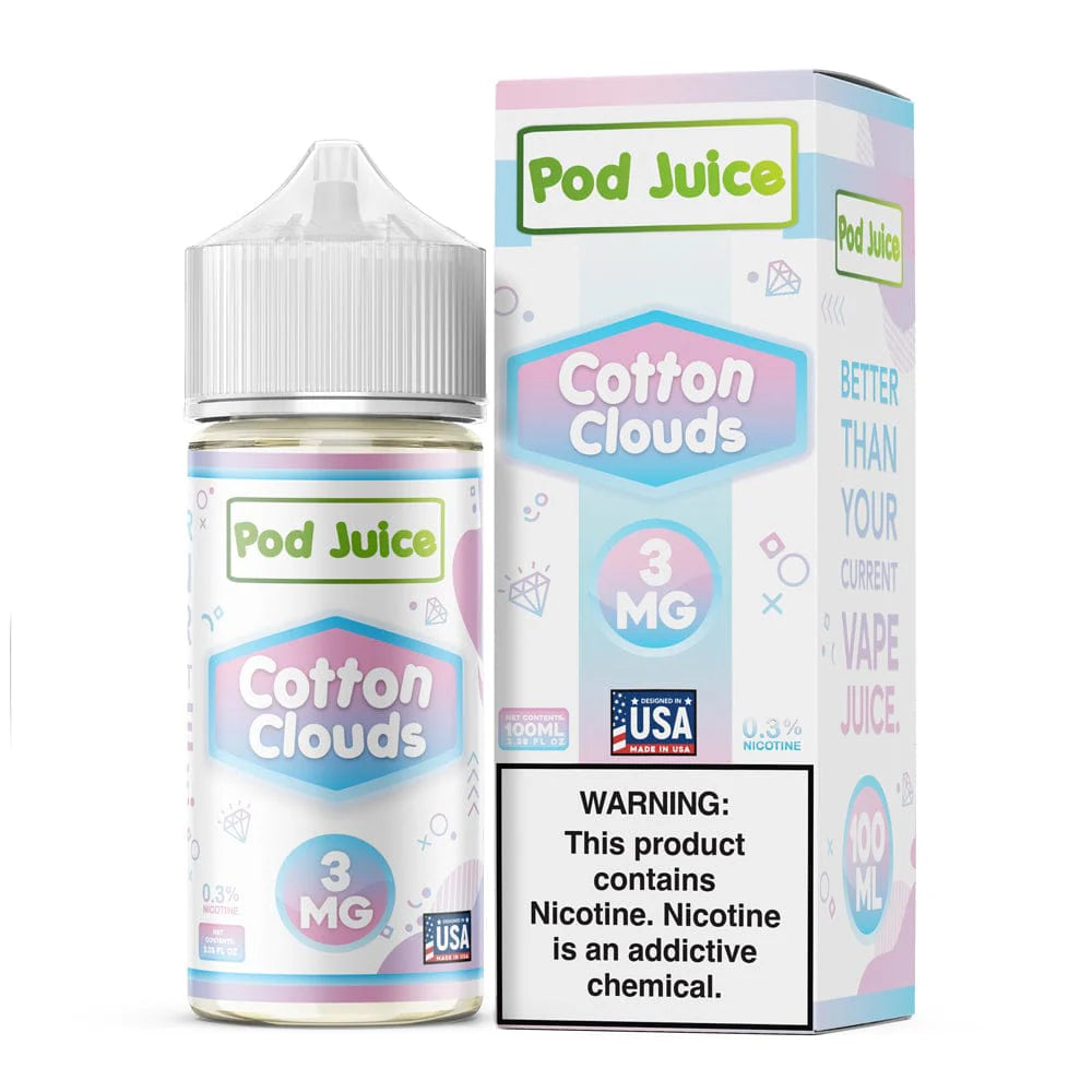 Pod Juice Cotton Clouds 3mg 100ml