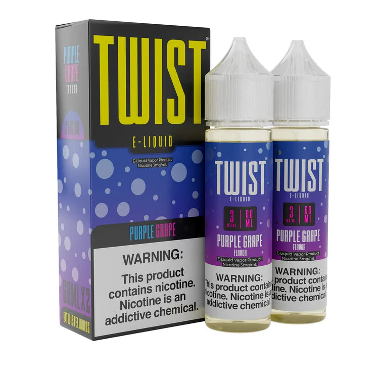 Twist Purple Grape 3mg 120ml 2pk Juice