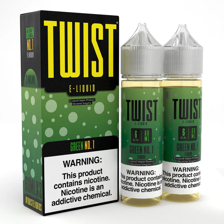 Twist Green No. 1 6mg 120ml 2pk Juice