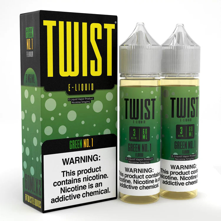 Twist Green No. 1 3mg 120ml 2pk Juice