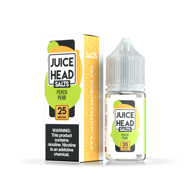Juice Head Peach Pear 50mg 30ml Salt Nic