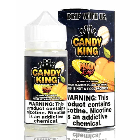 Candy King Peach Rings 50mg 30ml Salt Nic