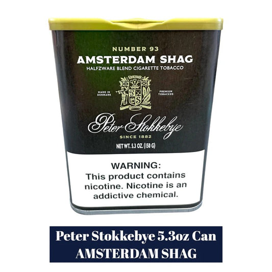 Peter Stokkebye Amsterdam Shag 5.3oz Tin