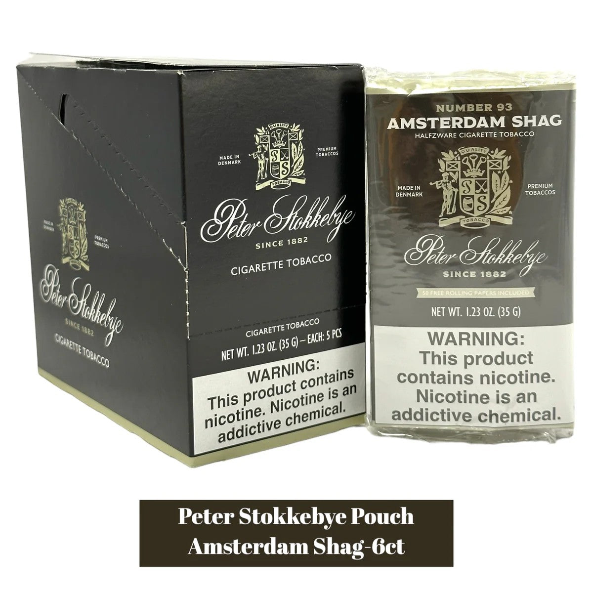 Peter Stokkebye Amsterdam Shag Pouch 5ct