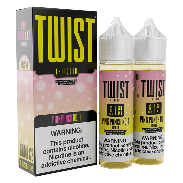 Twist Pink Punch No.1 6mg 120ml 2pk Juice