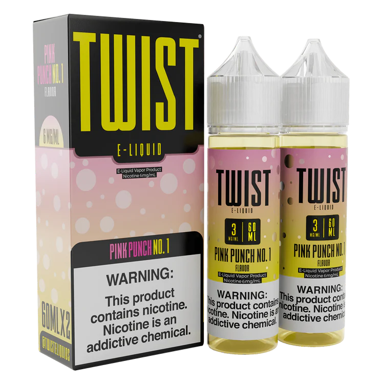 Twist Pink Punch No.1 3mg 120ml 2pk Juice