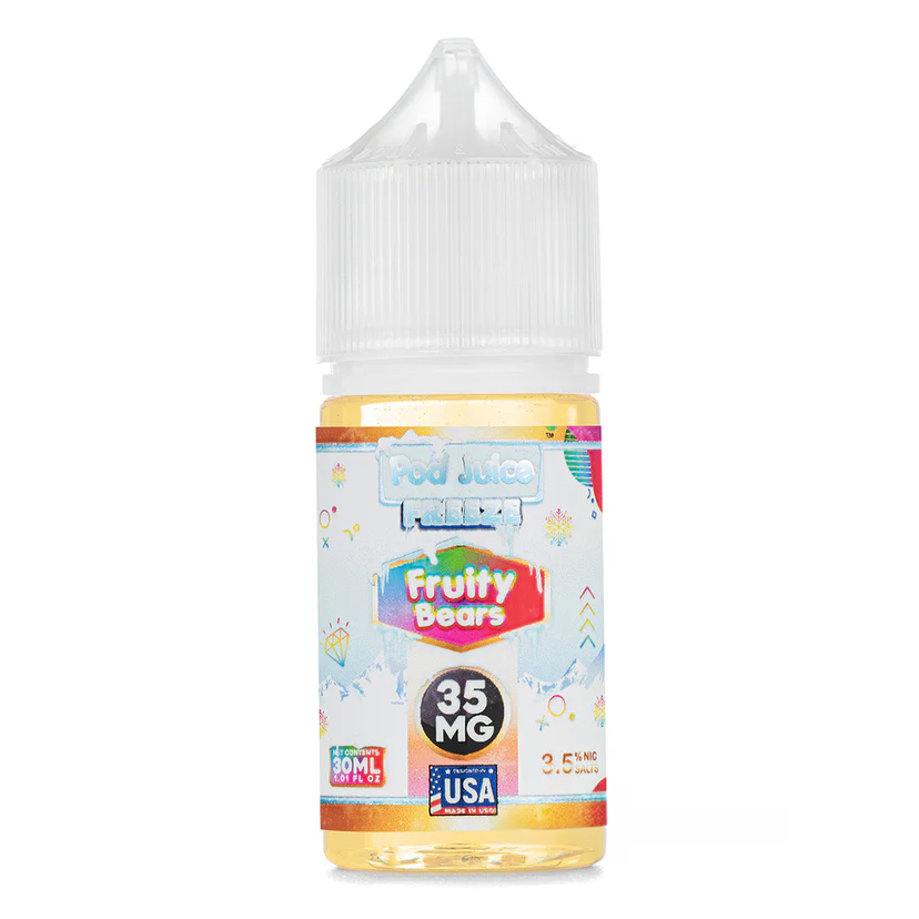 Pod Juice Fruity Bears Ice 35mg 30ml Salt Nic