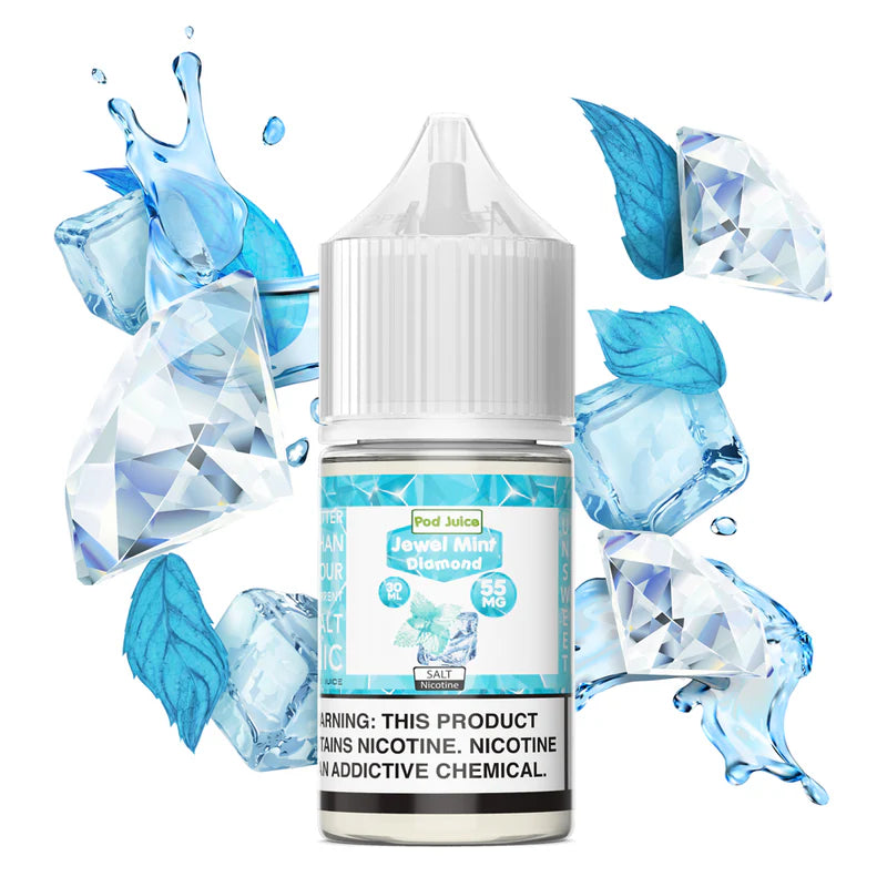 Pod Juice Jewel Mint Diamond 55mg 30ml Salt Nic