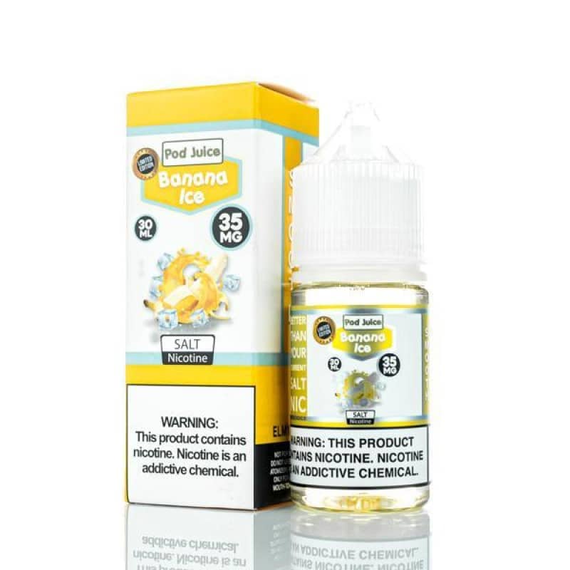 Pod Juice Banana Freeze 55mg 30ml Salt Nic