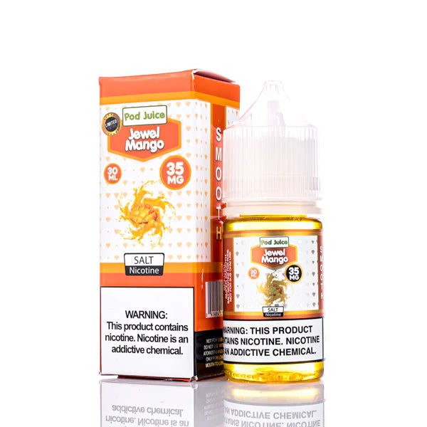 Pod Juice Jewel Mango 35mg 30ml Salt Nic