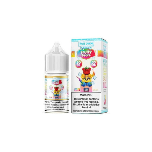 Pod Juice Fruity Bears Ice 55mg 30ml Salt Nic