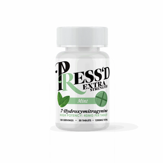 Press'd Extra Strength 40mg Mint 30ct 6pk Jar