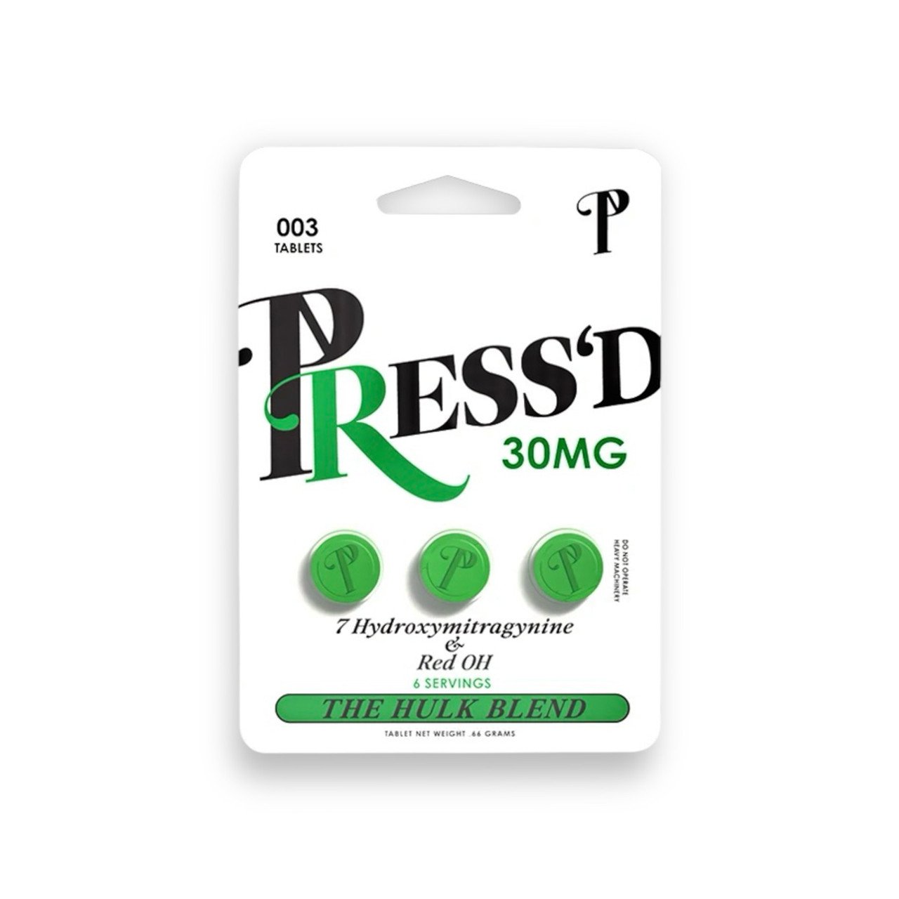 Press'd Green 3ct 25pk
