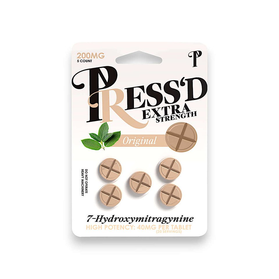 Press'd Extra Strength 40mg Original 5ct 10pk