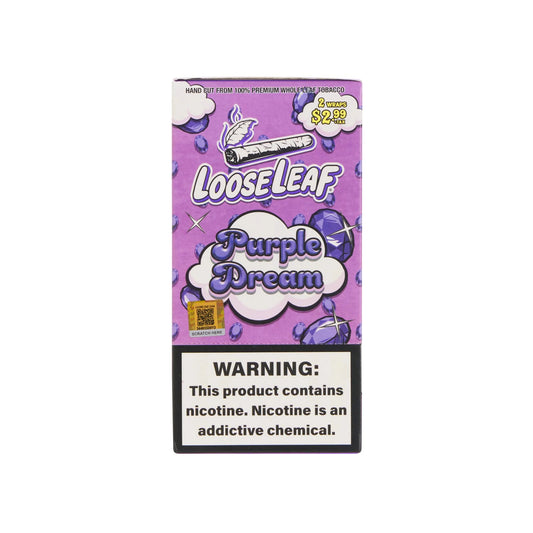 Loose Leaf 20ct Purple Dream 2pk Pre Priced $2.99 Wrap