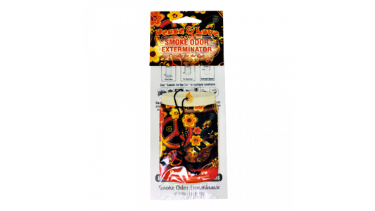 Smoke Odor Car Air Freshner Peace & Love