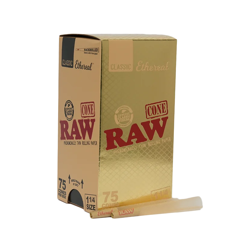 Raw Classic Ethereal 1 1/4 75ct Cones