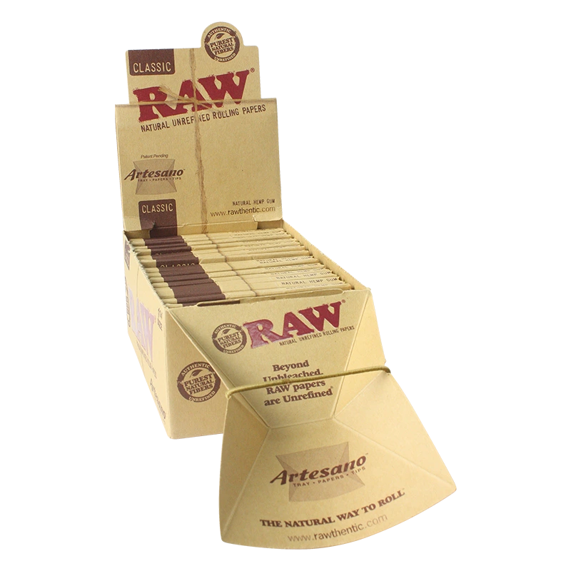 Raw Organic Artesano 1 1/4 Papers15 Pack Box