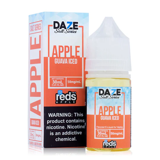 Reds Apple Guava Iced 50mg 30ml Salt Nic