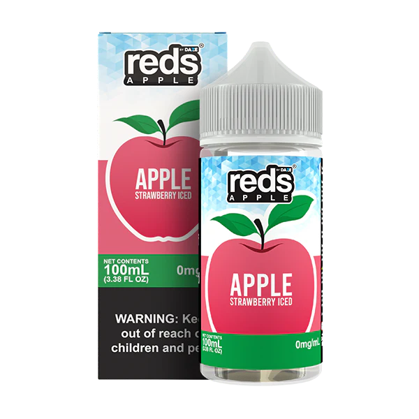 Reds Apple Strawberry Ice 0mg 60ml