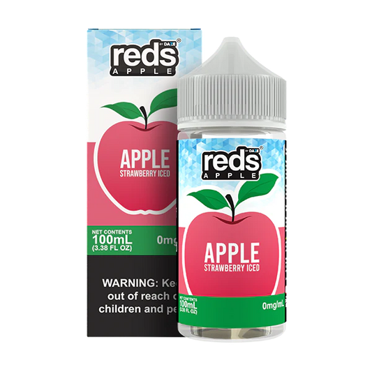 Reds Apple Strawberry Ice 0mg 60ml
